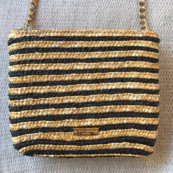 kate spade Handbags - Designer-kate spade New York straw mini bag